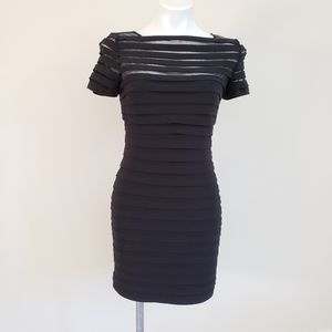 Adrianna Pappel Elegant Black Dress, Size 6P